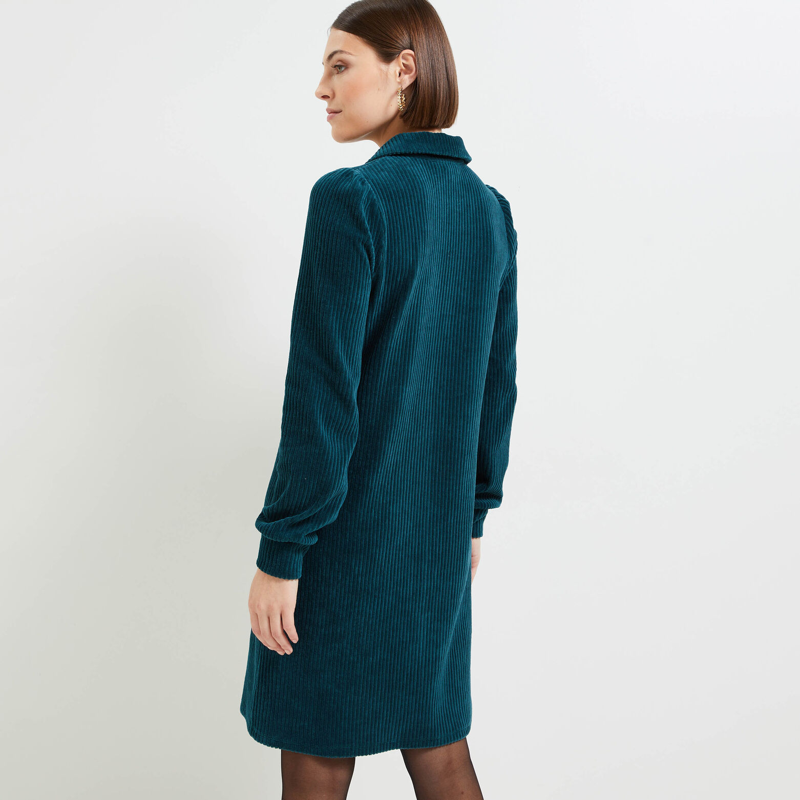 Robe velours femme