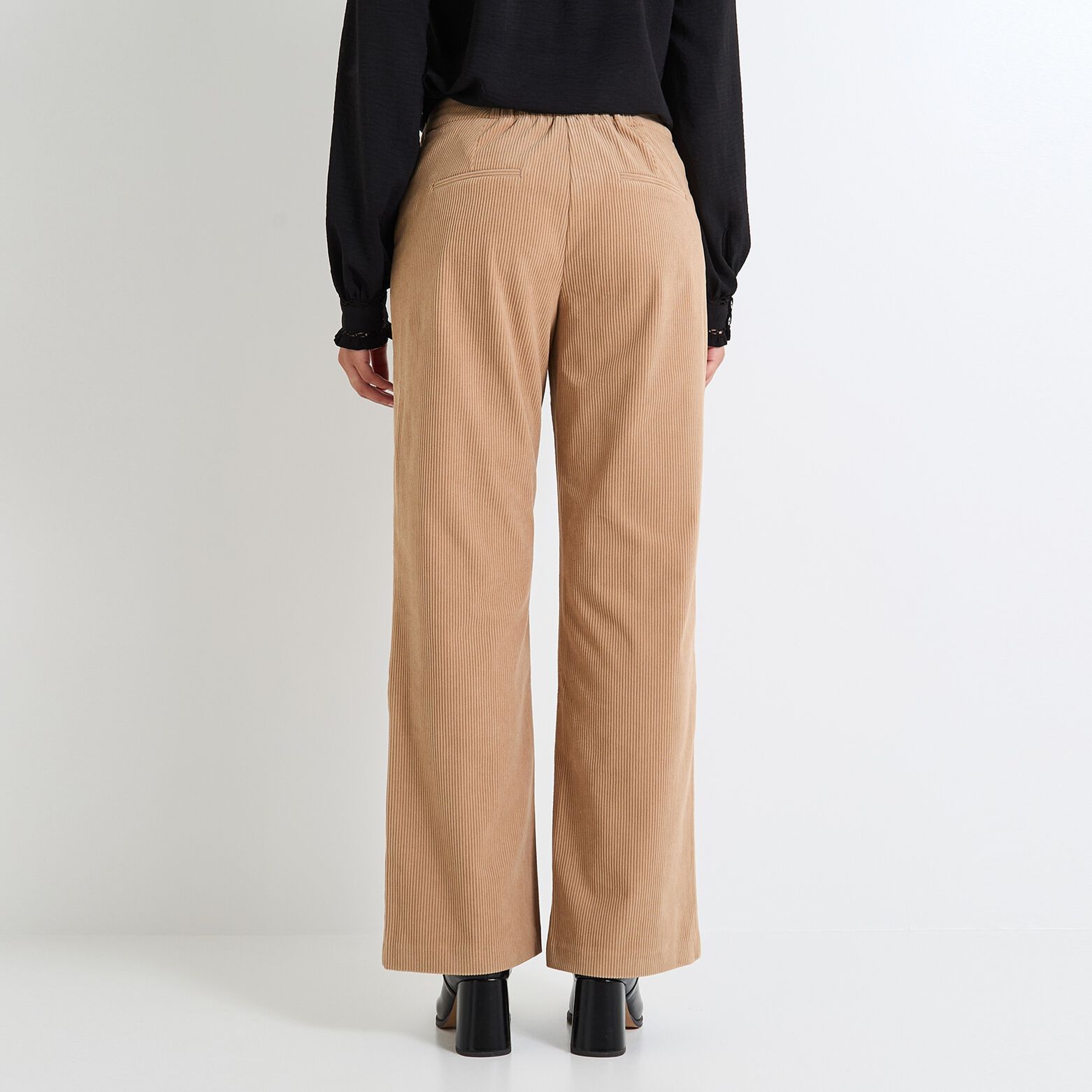 Pantalon velours femme