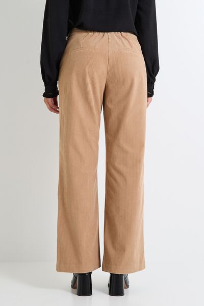 Pantalon velours femme
