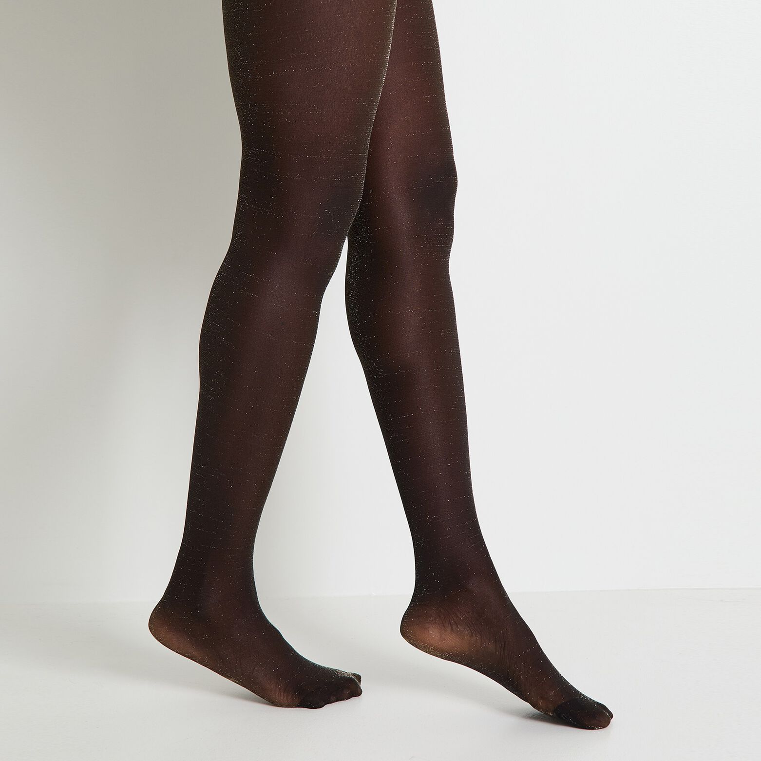 Collant pailleté femme
