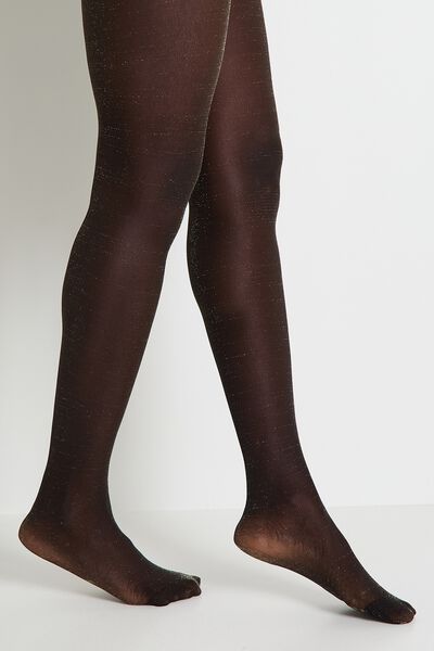 Collant pailleté femme