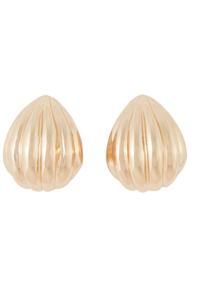 Boucles d'oreilles gouttes striées