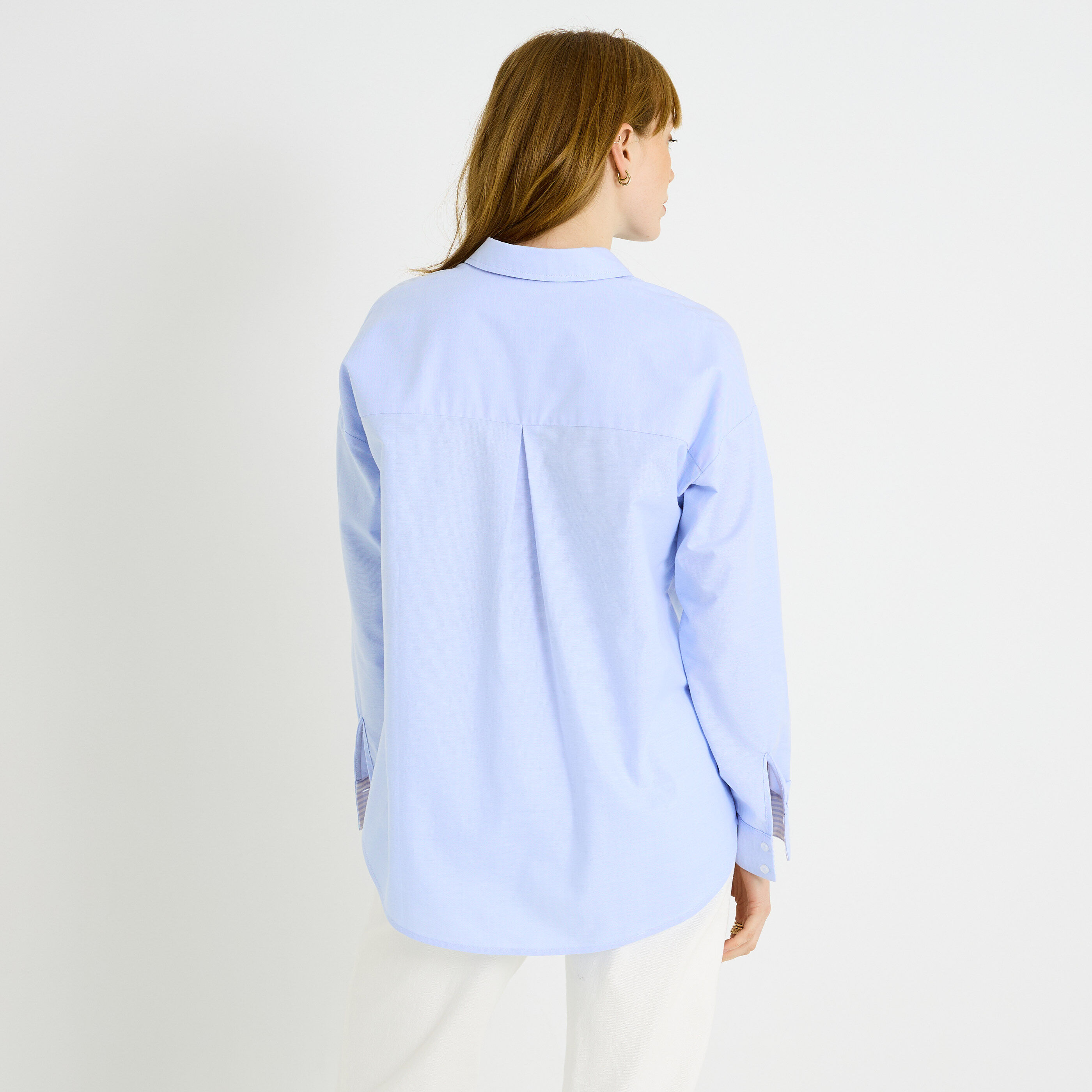 Chemise oversize unie femme