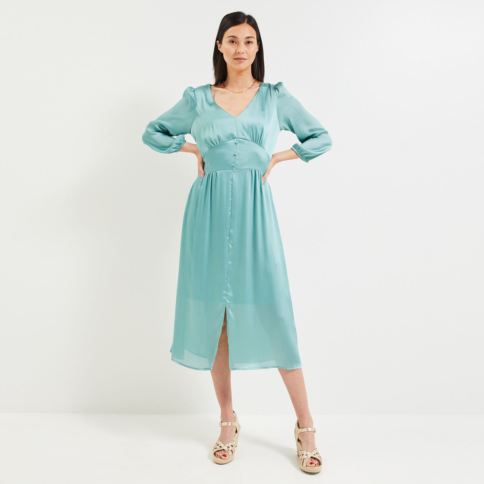 Robe longue habillée femme