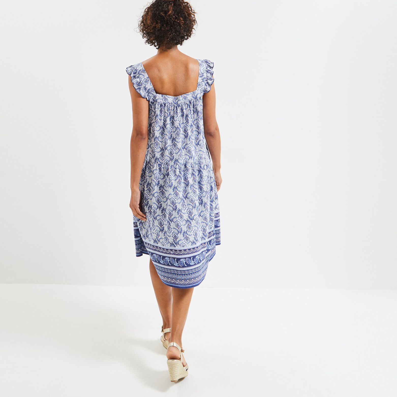 Robe imprimée femme