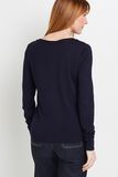 Gilet col V femme