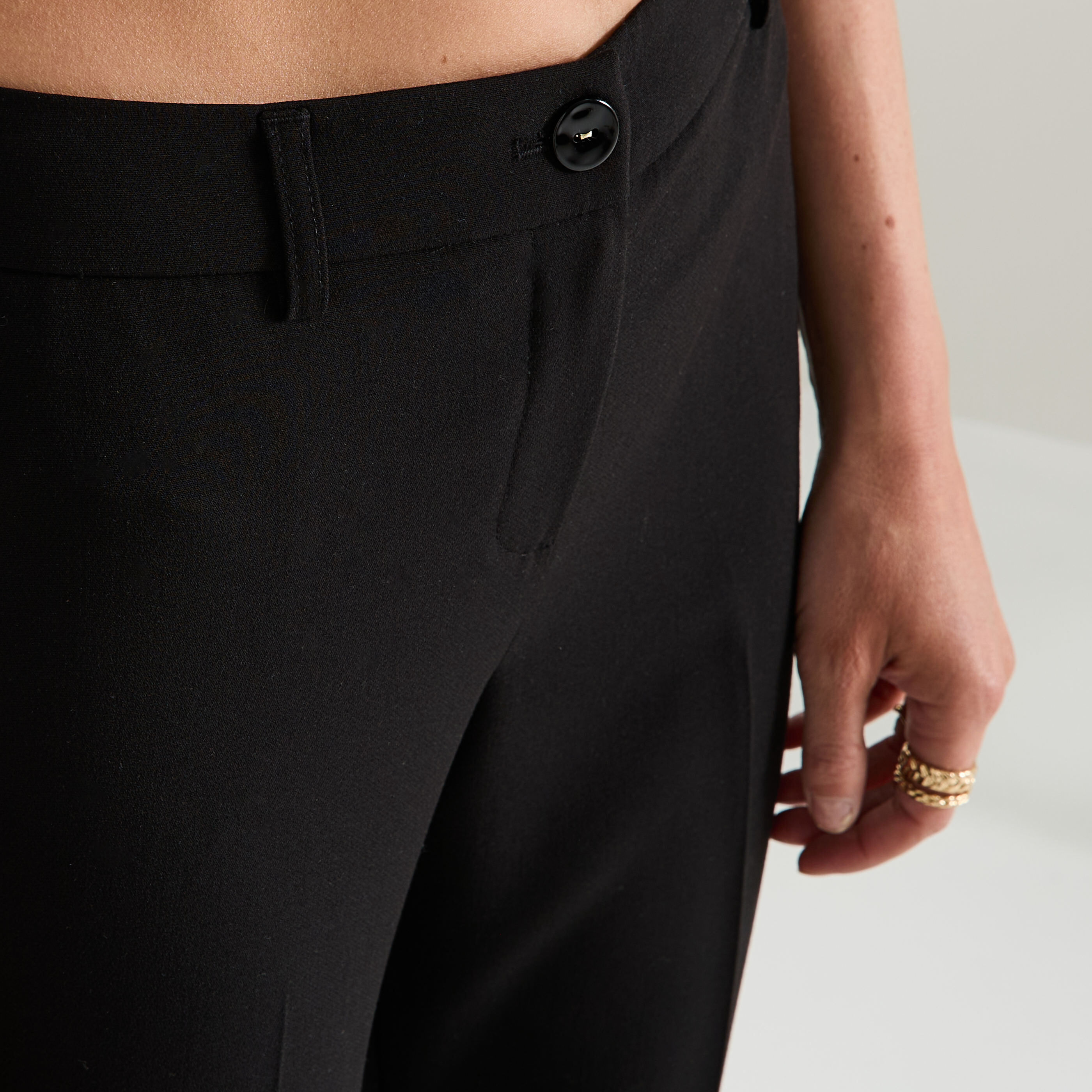 Pantalon cigarette femme