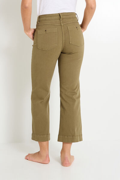 Jean flare raccourci KANSAS RF02 femme