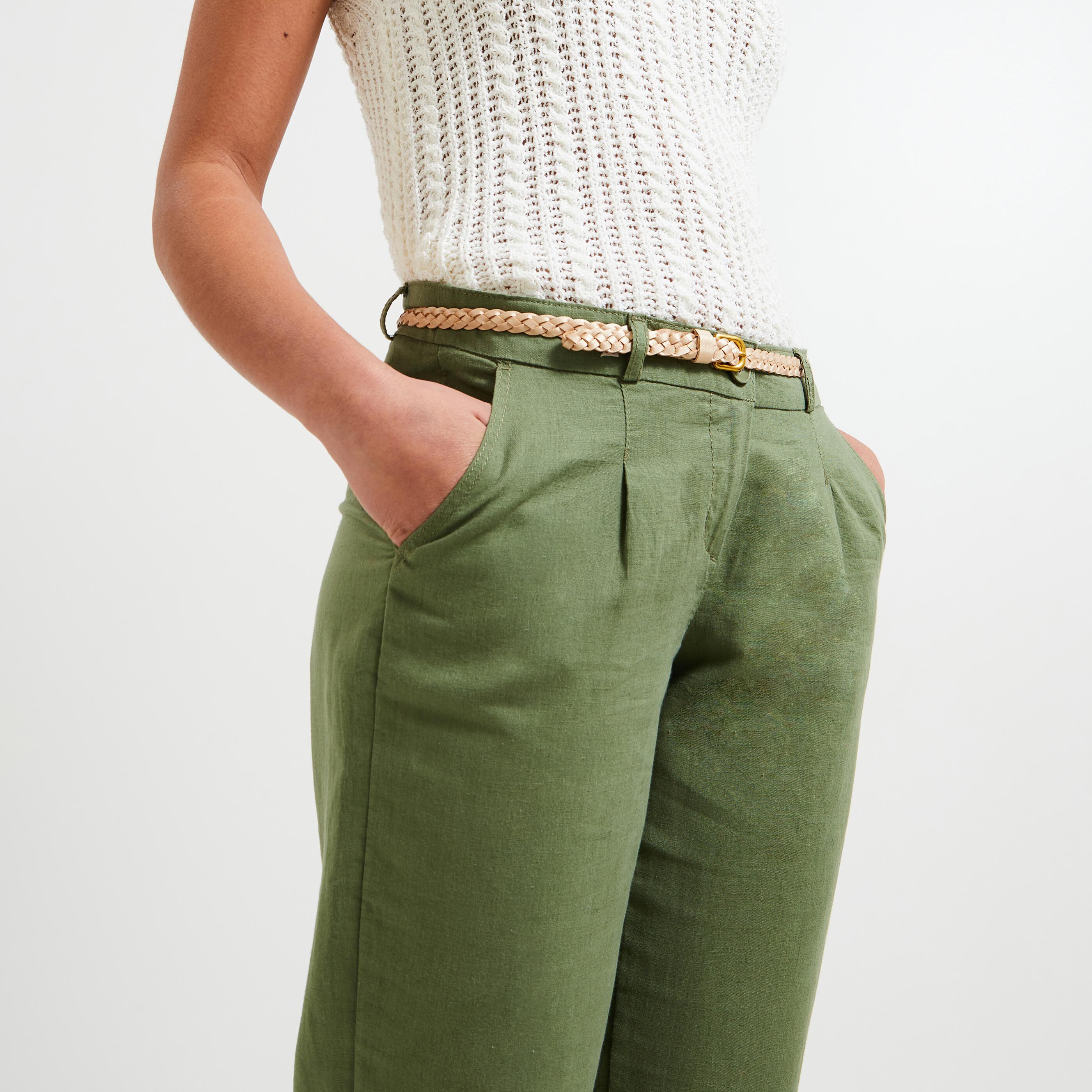 Pantalon chino femme