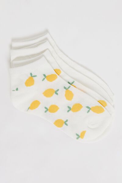 Lot de 2 paires de socquettes femme