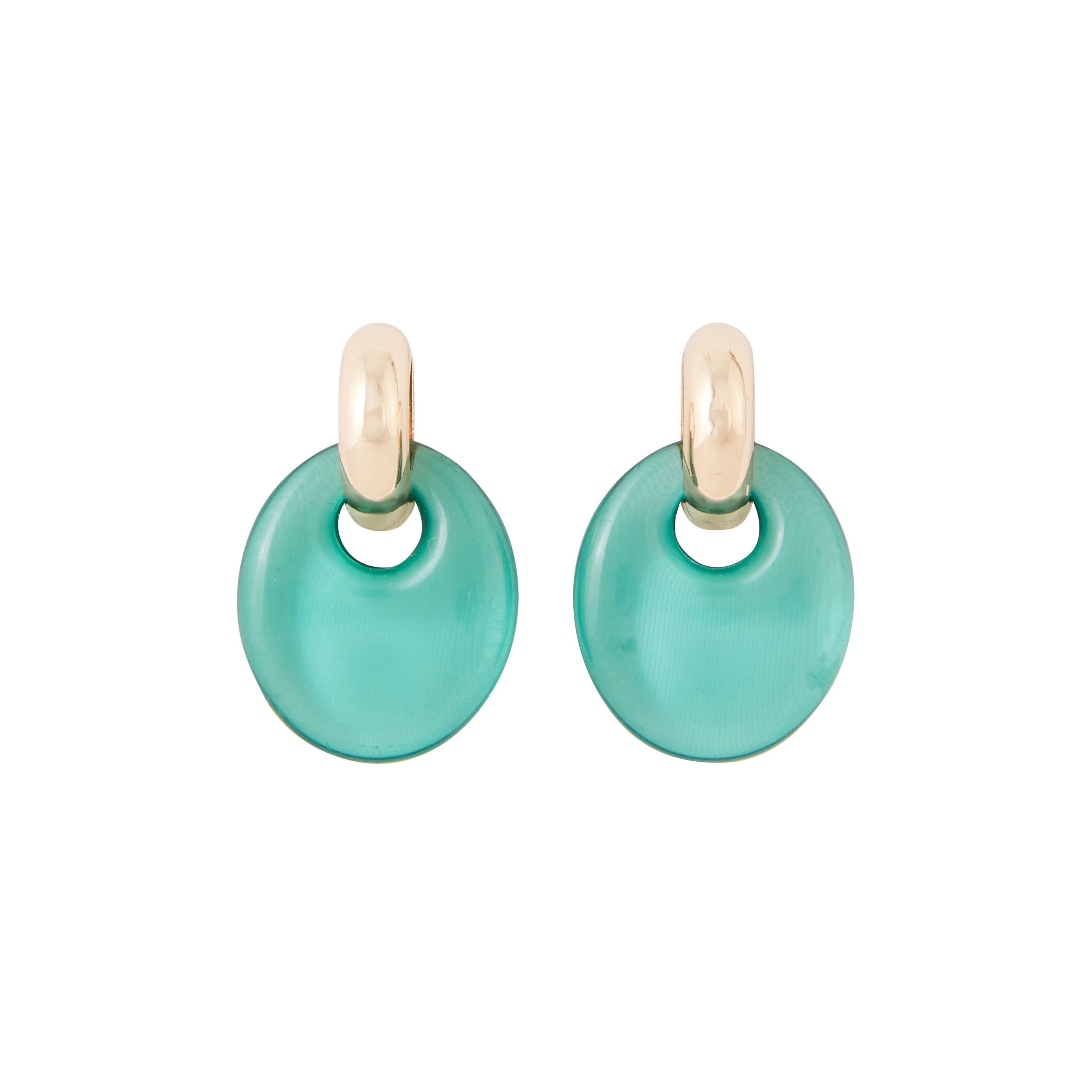 Boucles d'oreilles ovales femme