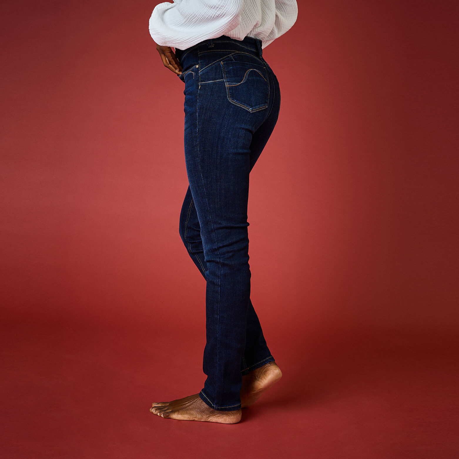 Jean slim RIO P01 femme