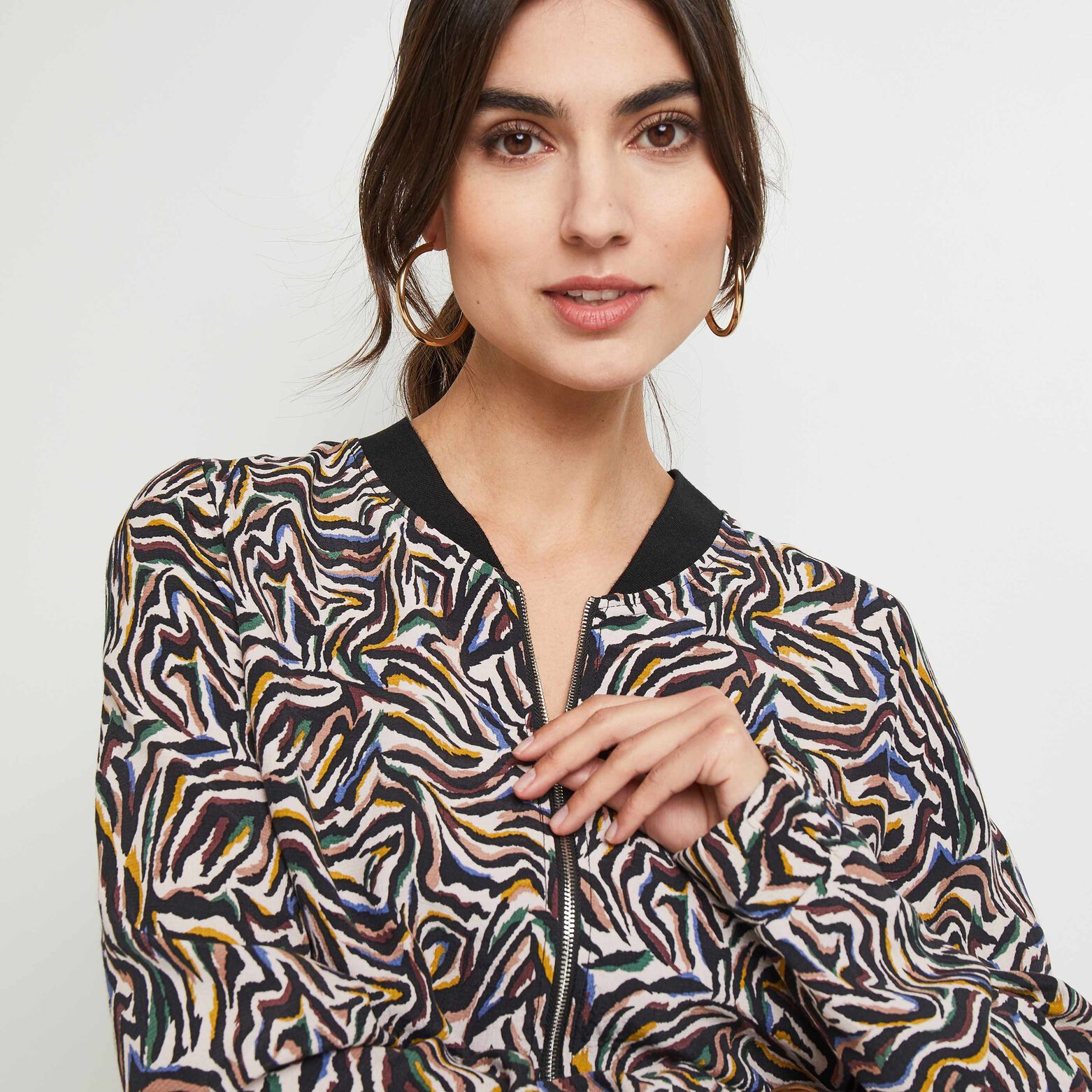 Veste imprimée femme