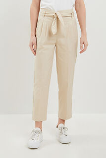 Pantalon paperbag femme