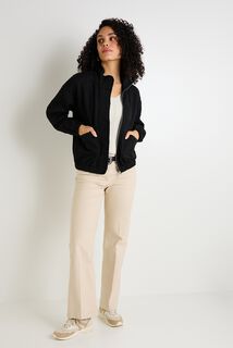 Bomber maille matelassée femme