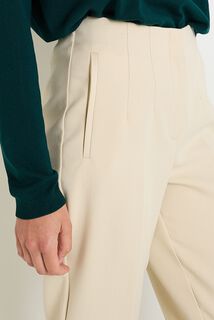 Pantalon taille haute femme