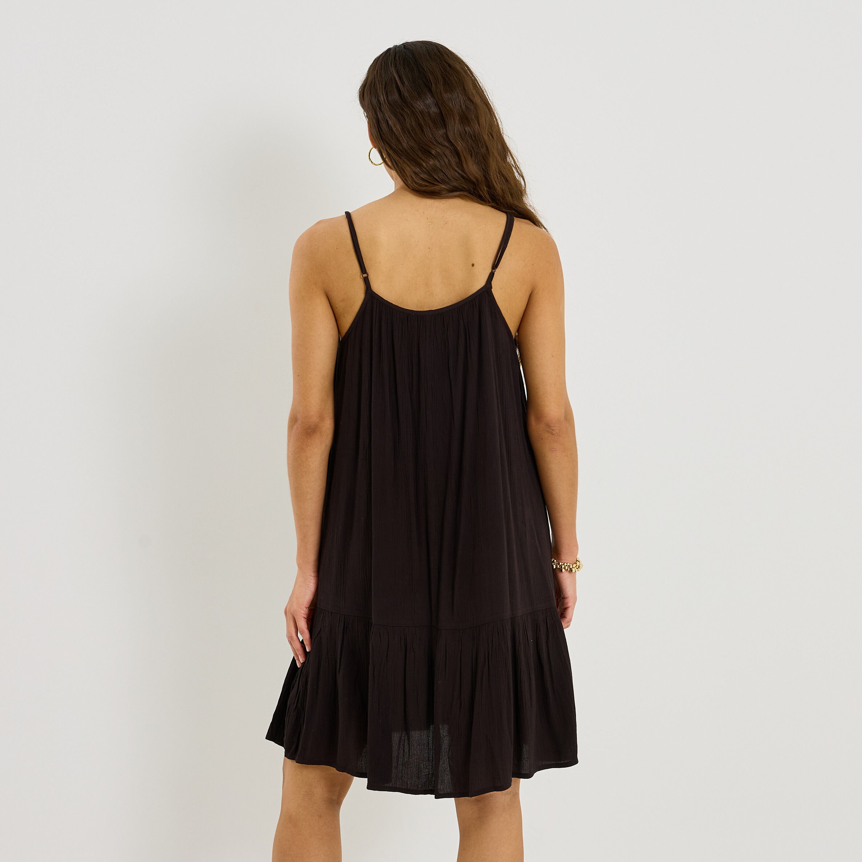 Robe courte fines bretelles