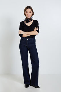 Tshirt col V femme