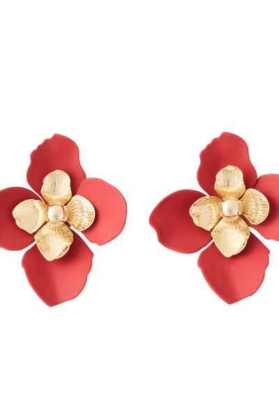 Boucles d'oreilles fleurs 