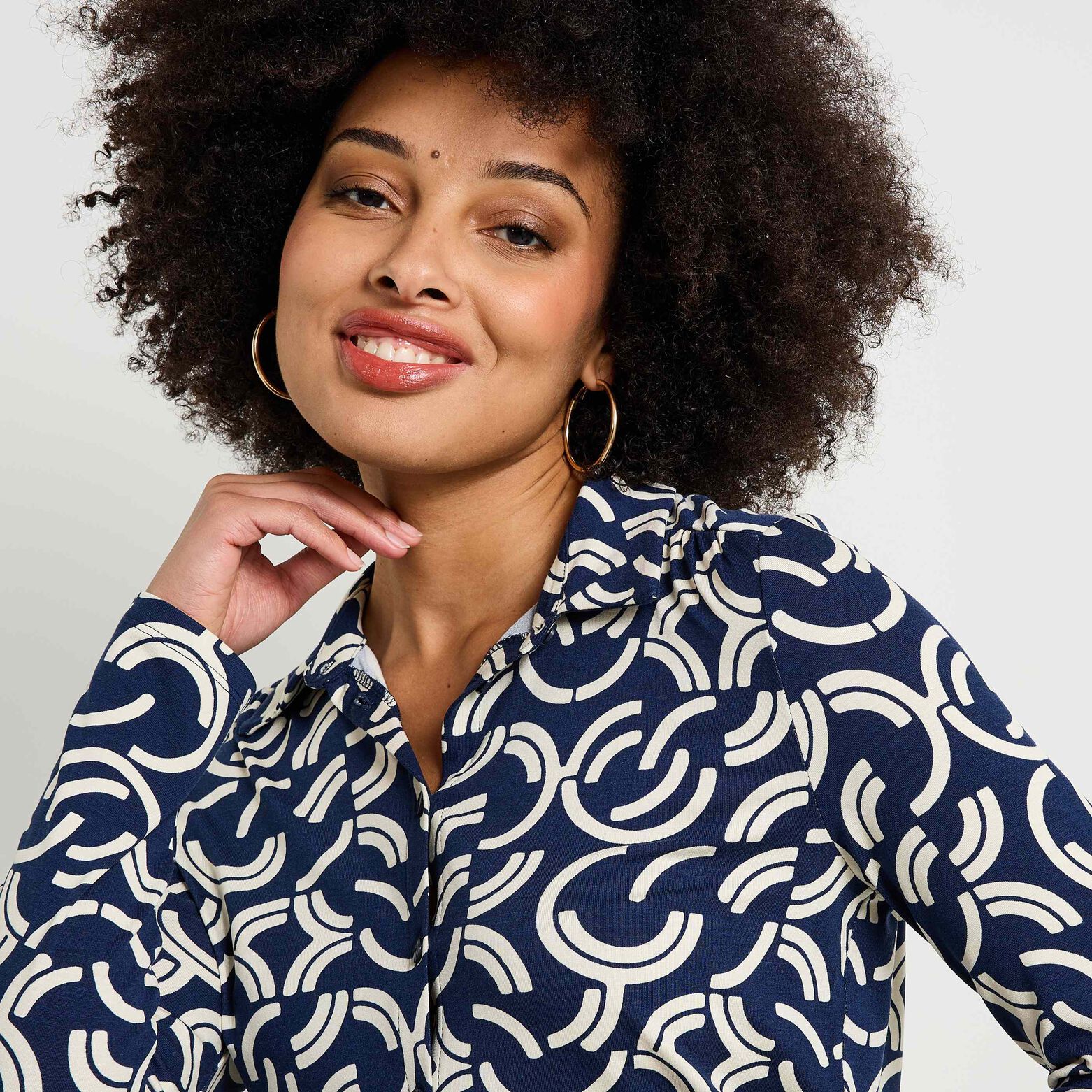 Chemise maille femme