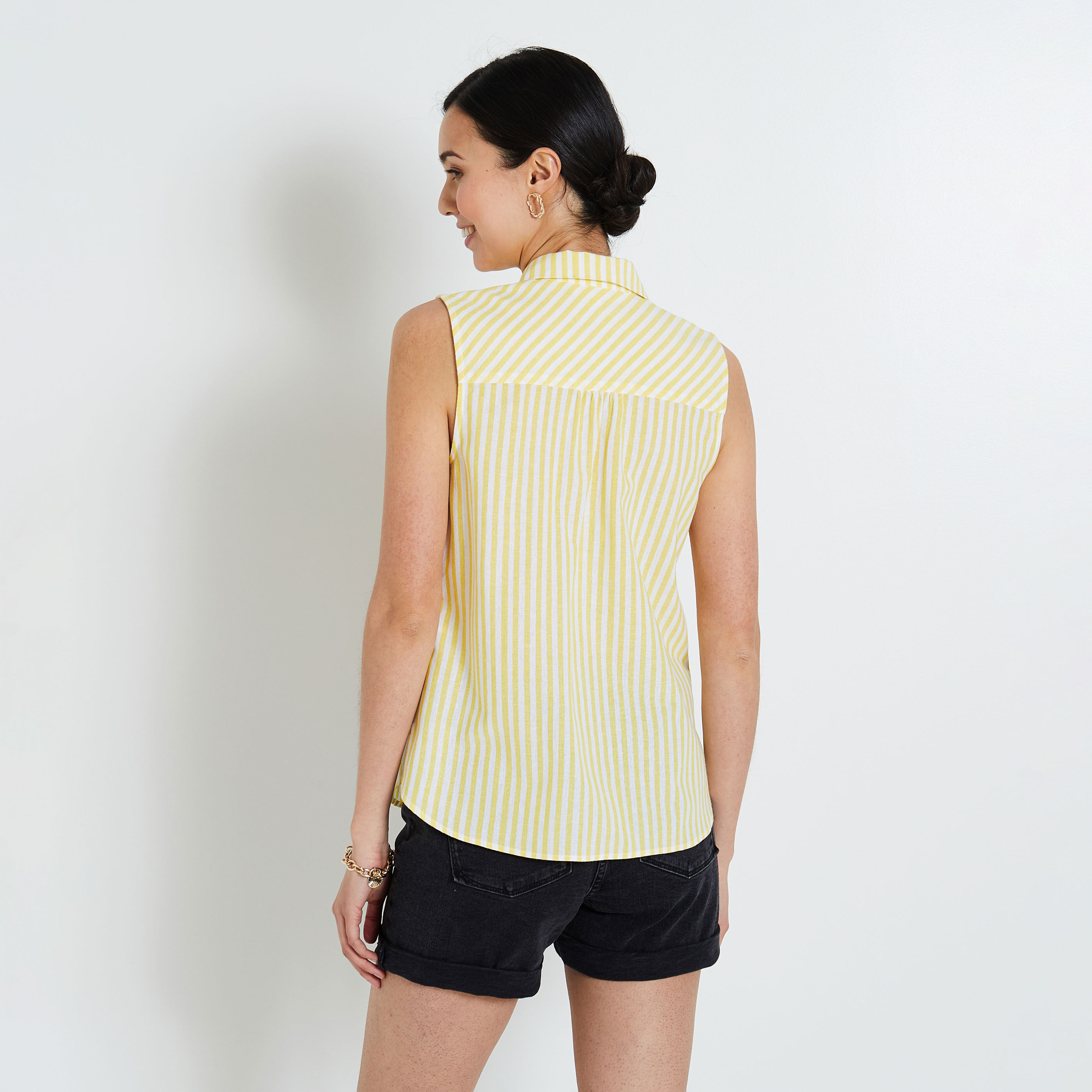 Chemise sans manches femme