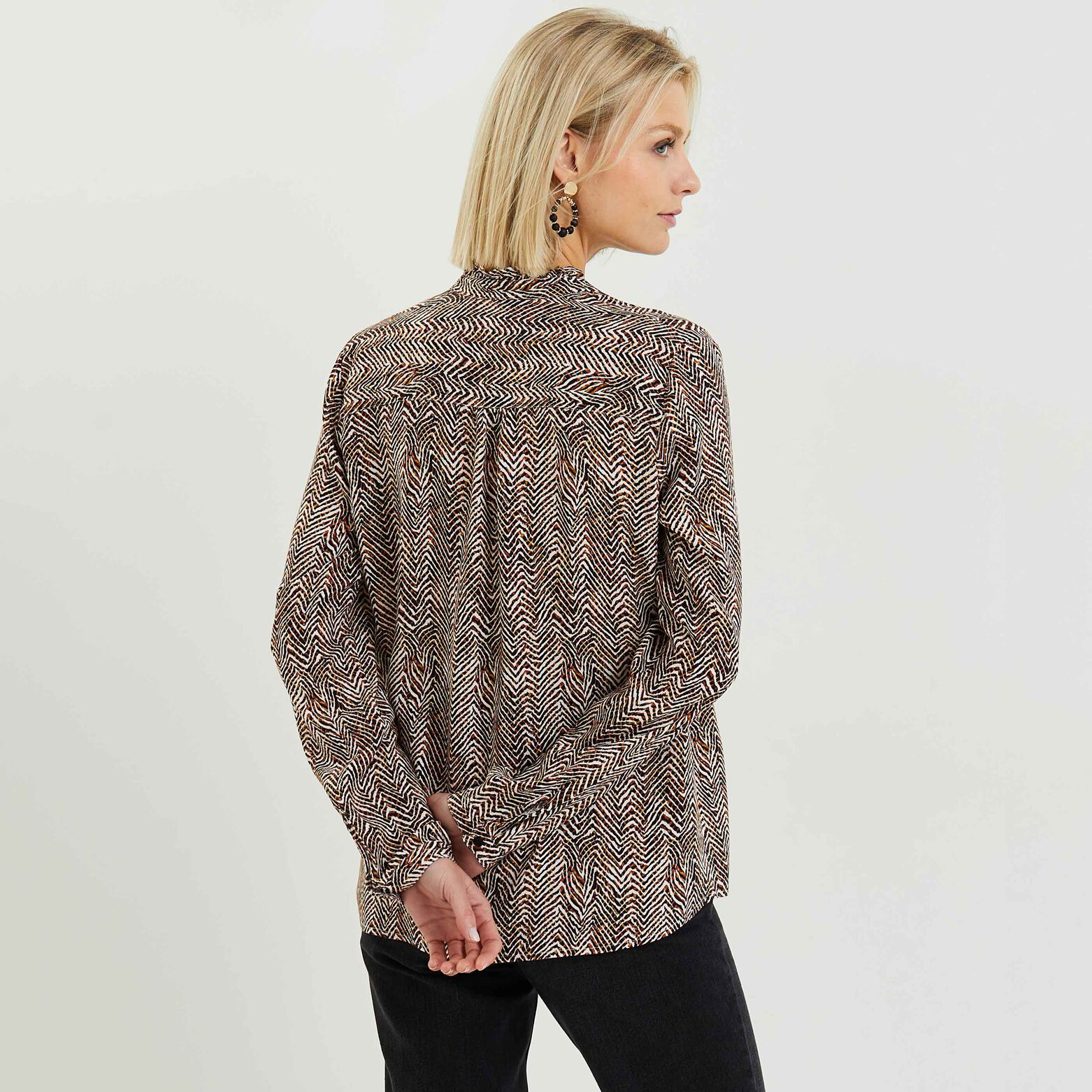 Blouse imprimée femme