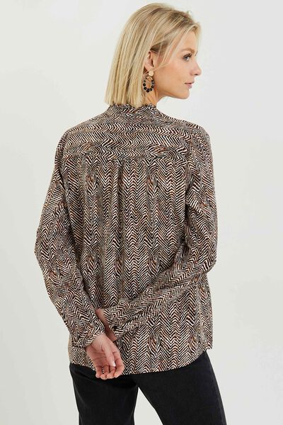 Blouse imprimée femme