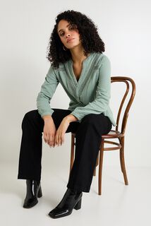 Chemise en gaze de coton femme