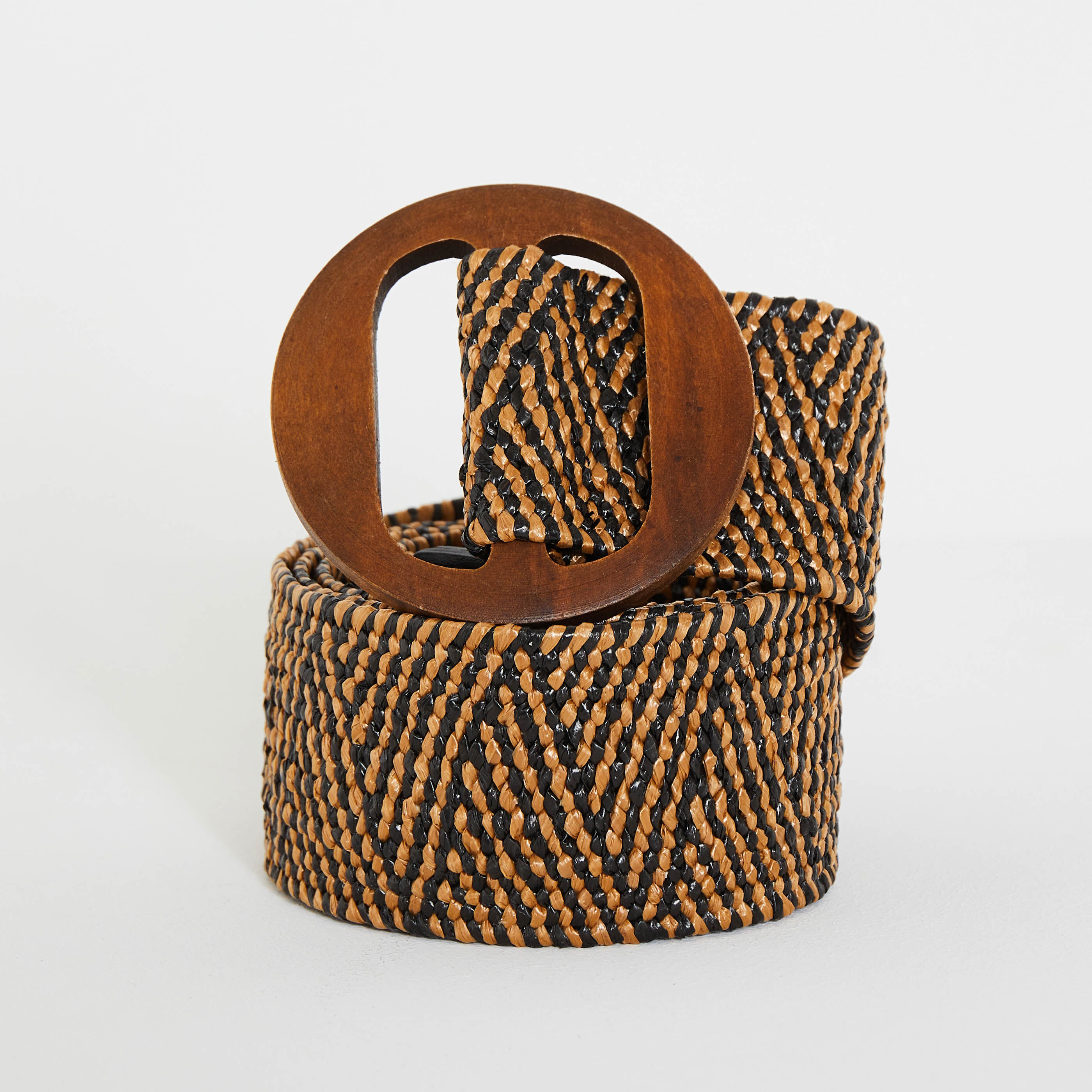 Ceinture paille femme