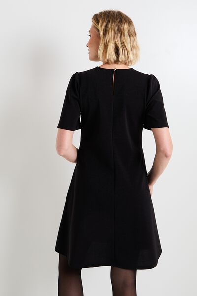 Robe maille manches courtes femme