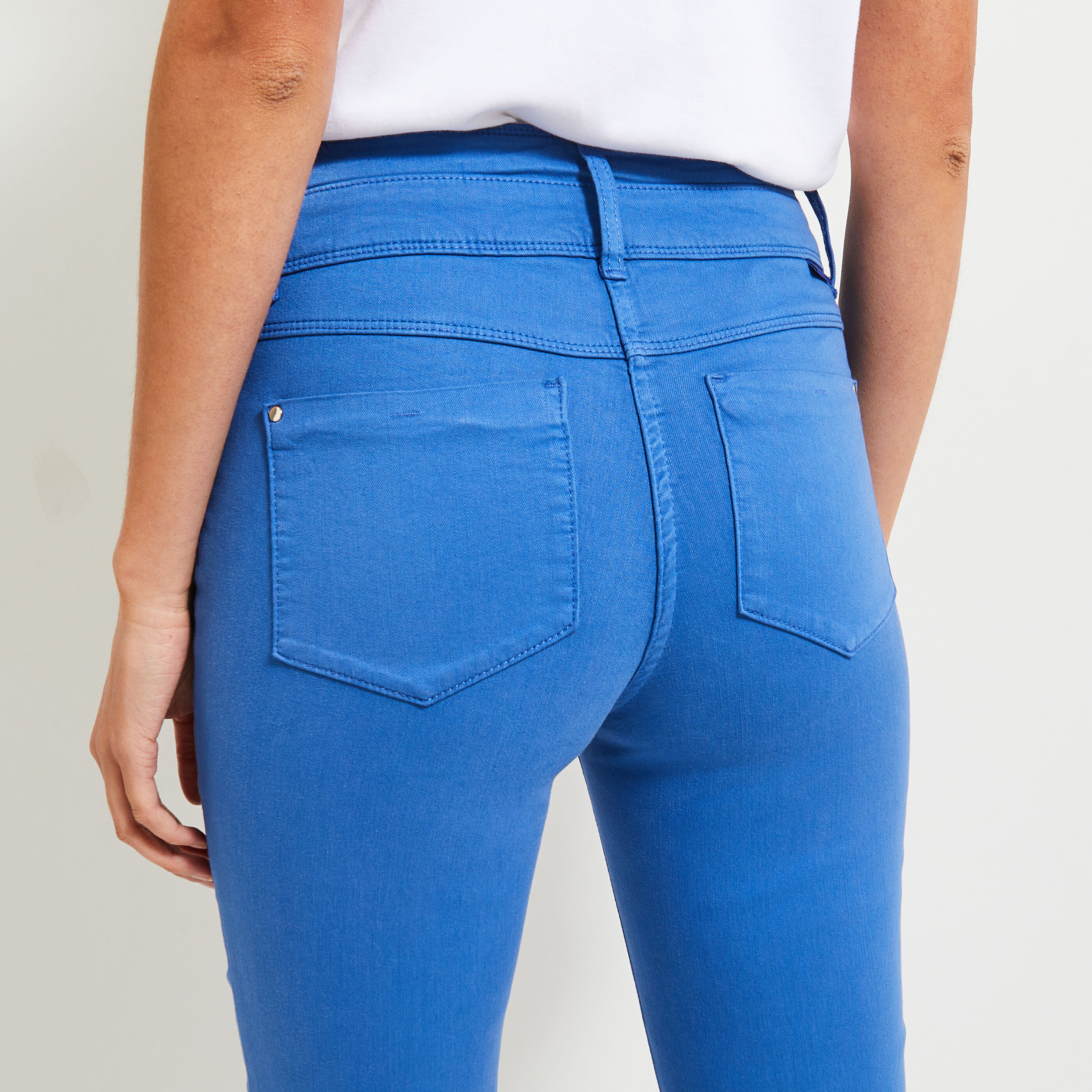 Jean slim taille haute FIGARI femme