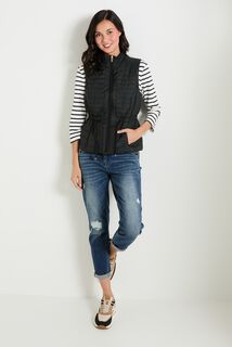 Doudoune fine sans manches femme