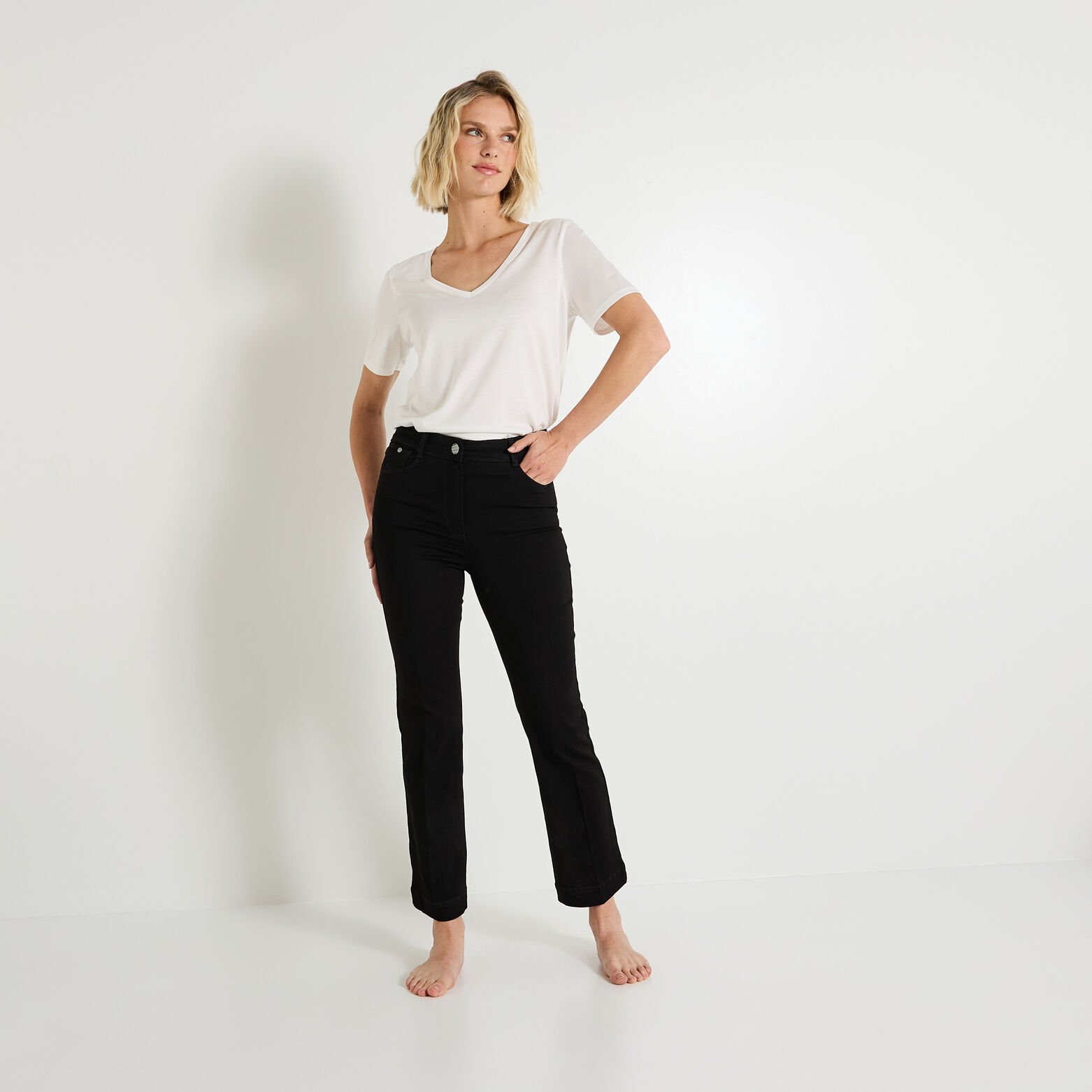 Jean raccourci TROPEZ RB02 femme