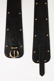 Ceinture large élastiquée femme