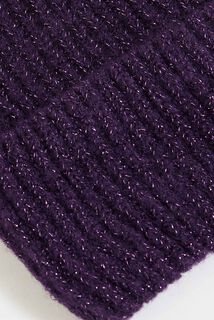 Bonnet scintillant femme