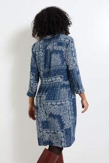 Robe col chemise femme