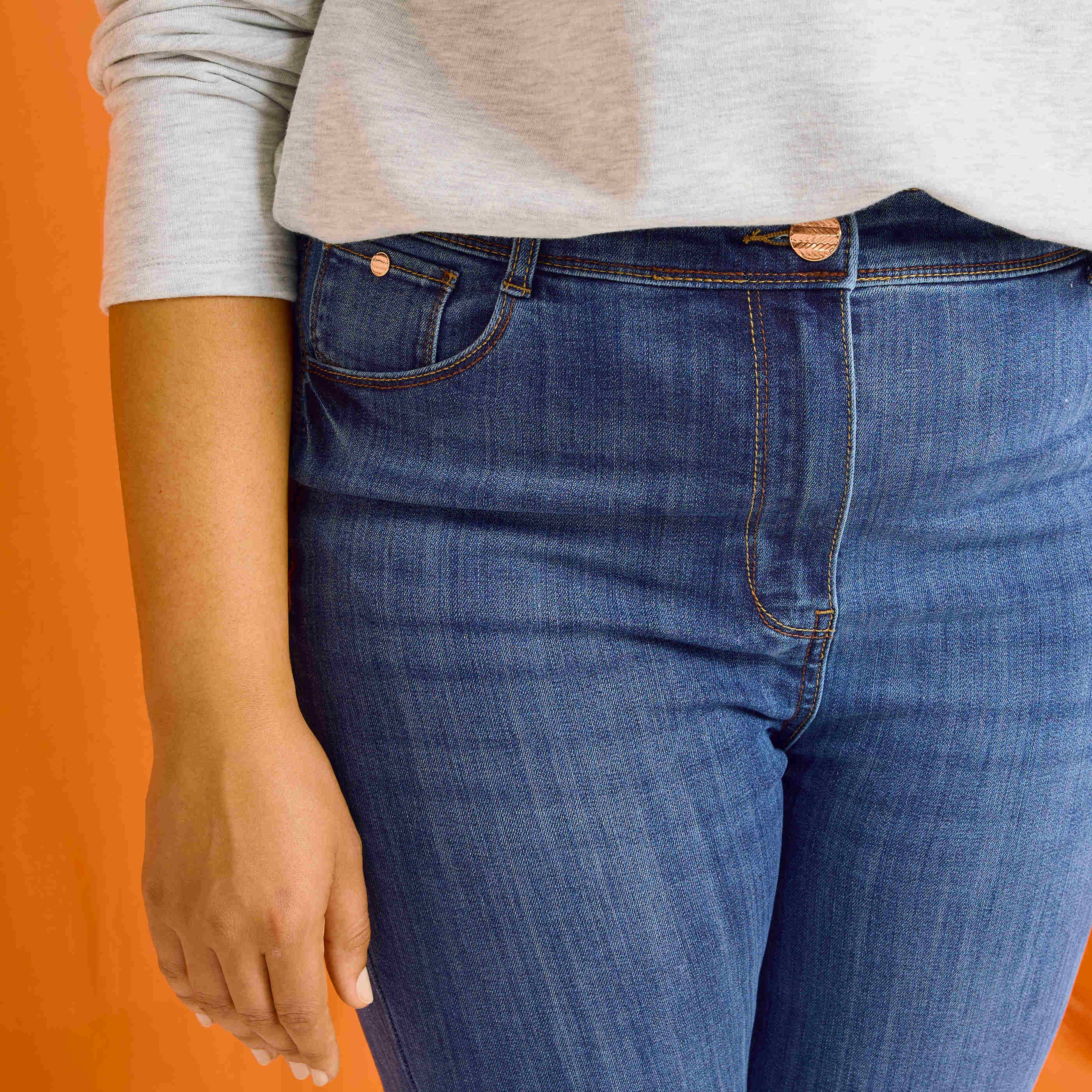 Jean raccourci TROPEZ RB02 femme