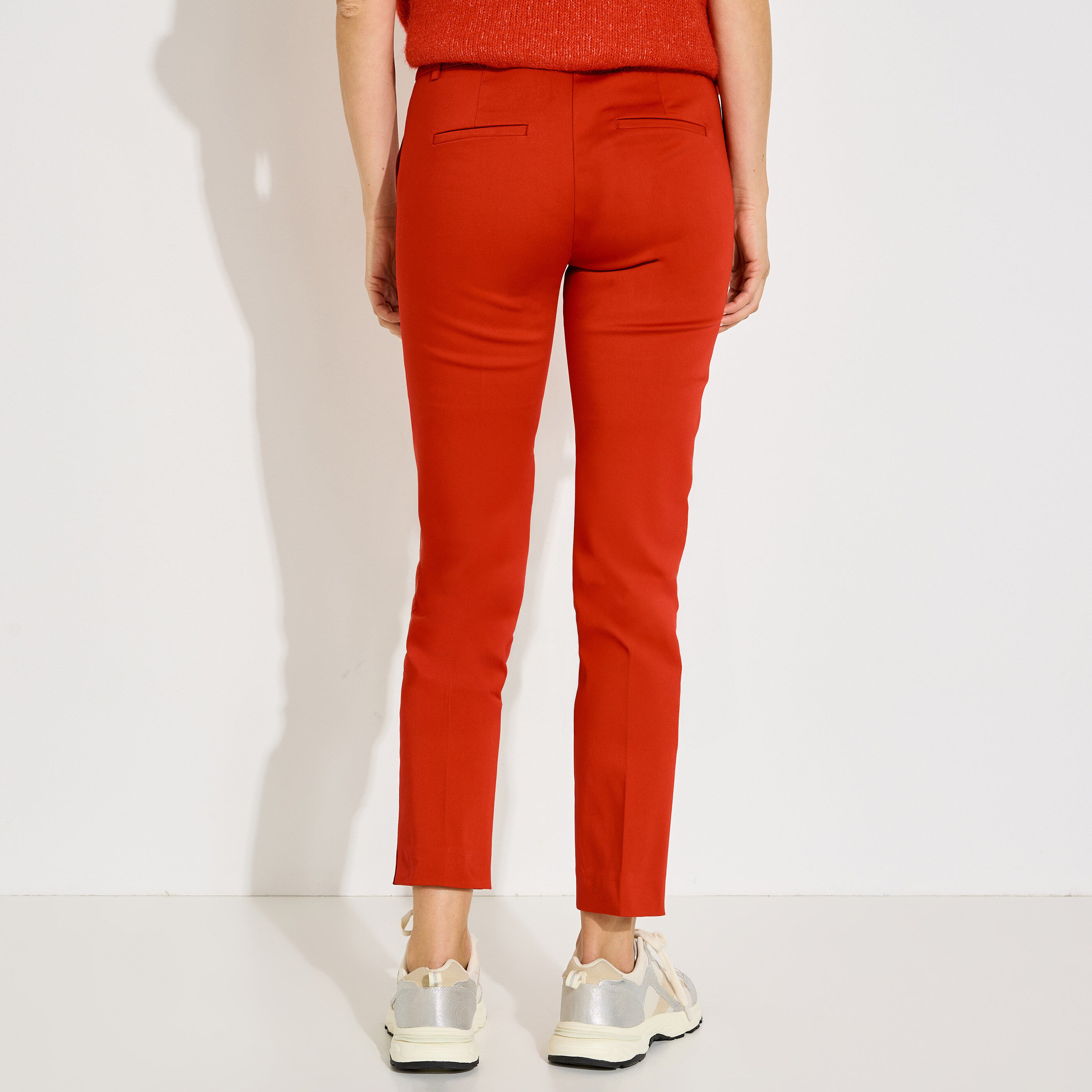 Pantalon cigarette femme