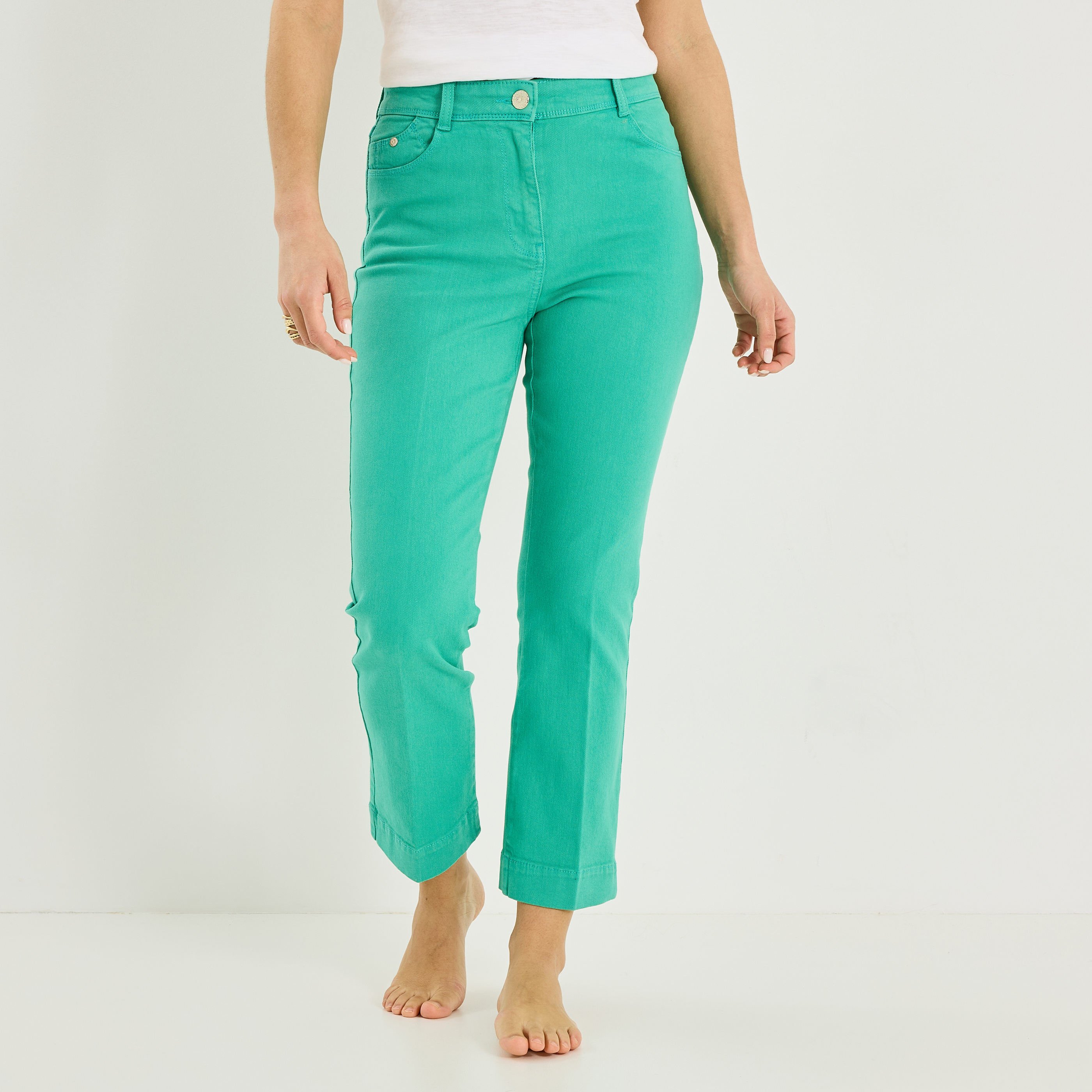 Jean bootcut raccourci TROPEZ RB02 femme