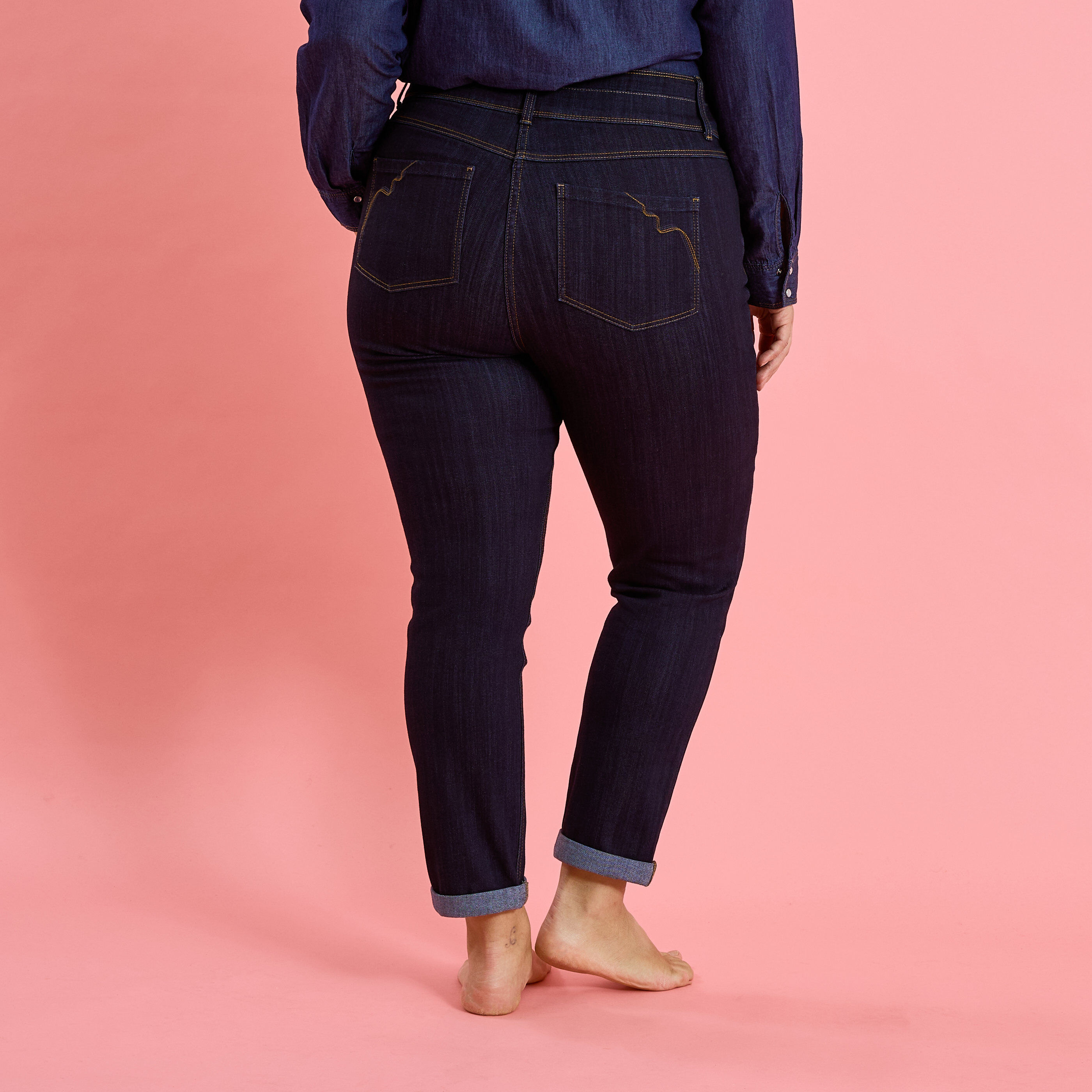 Jean slim raccourci HANOI R02 femme