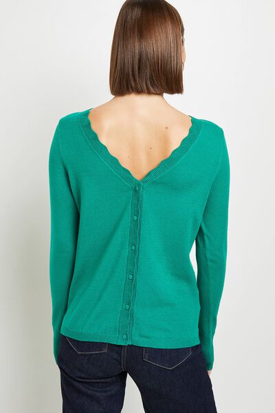 Gilet fine jauge femme