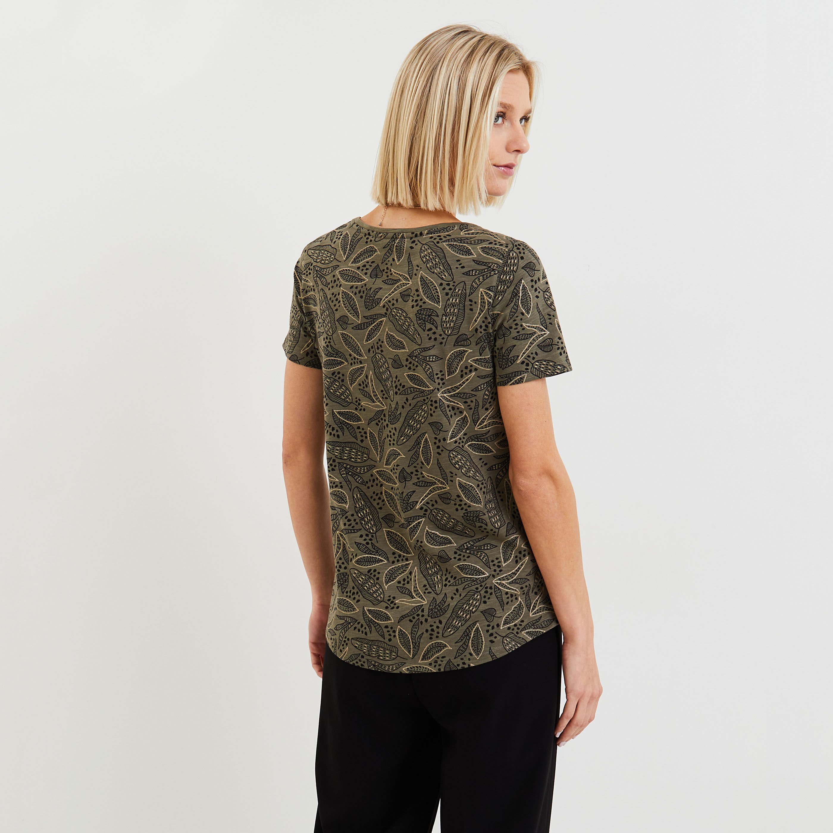 Tshirt imprim&eacute; femme