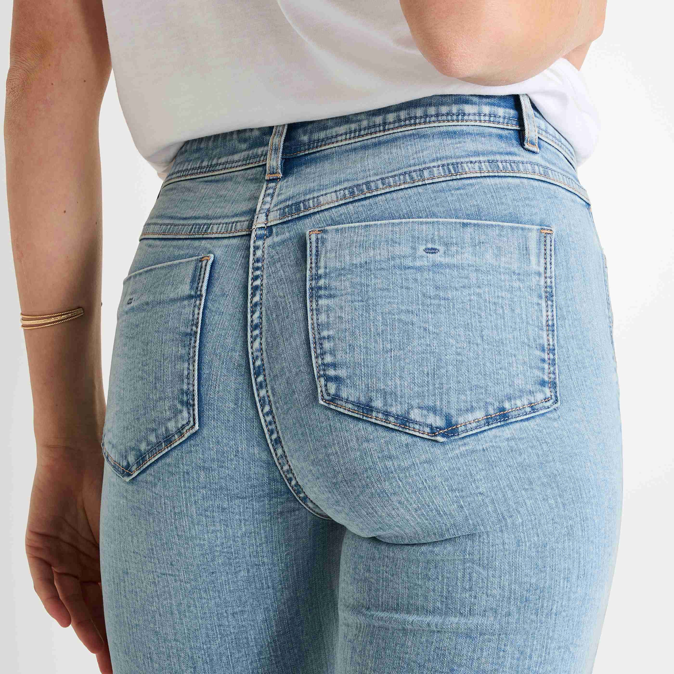 Corsaire en jean femme