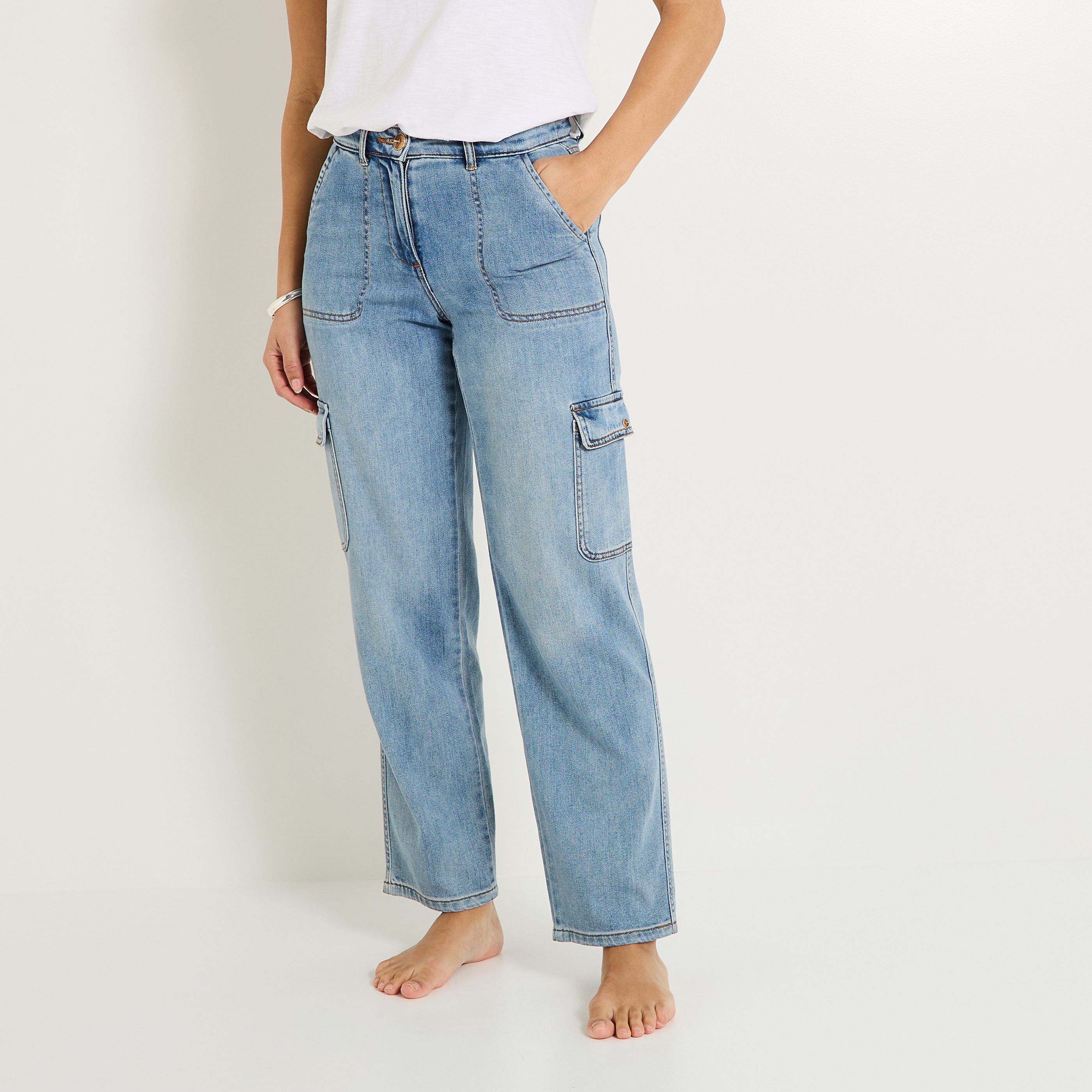 Jean cargo MEGEVE femme