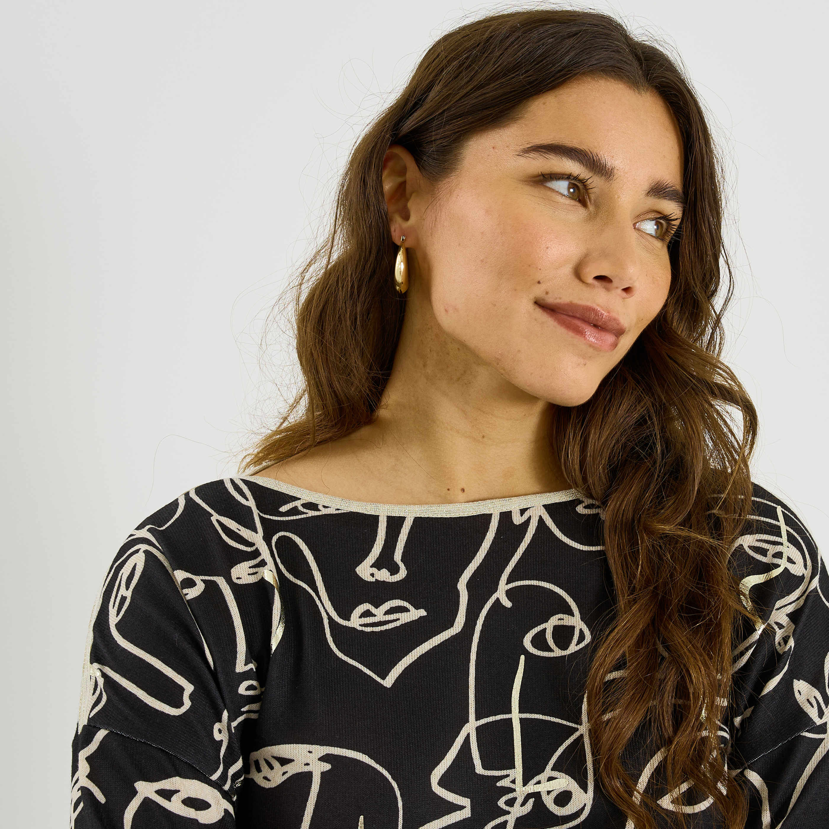 T-shirt manches longues femme