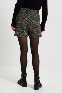 Short jacquard femme