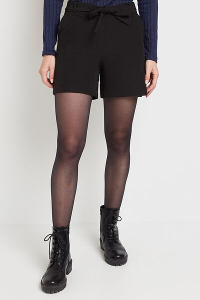 Short noir femme