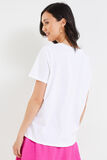 Tshirt print femme