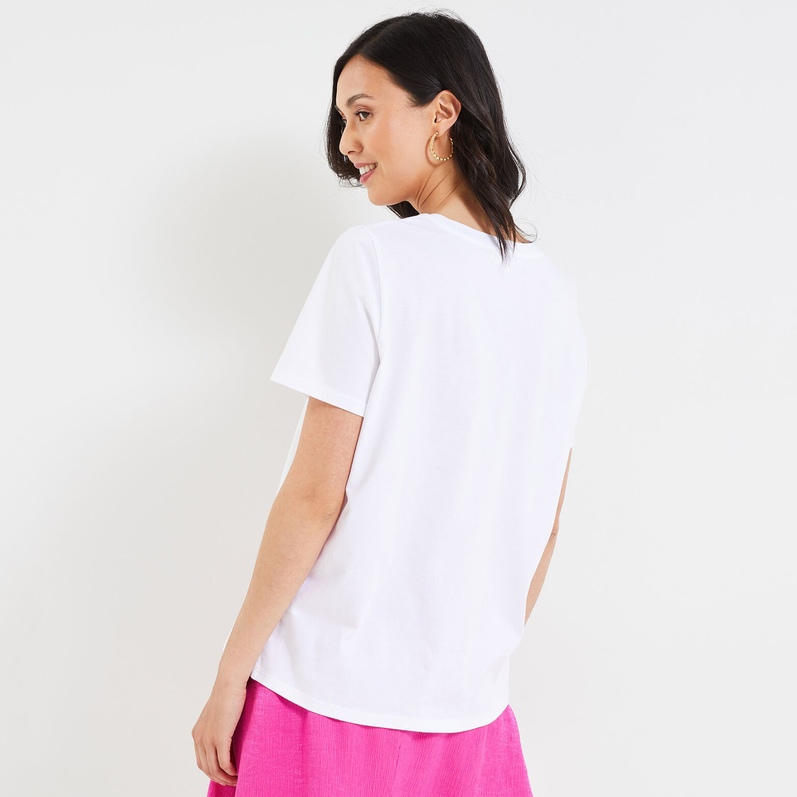 Tshirt print femme