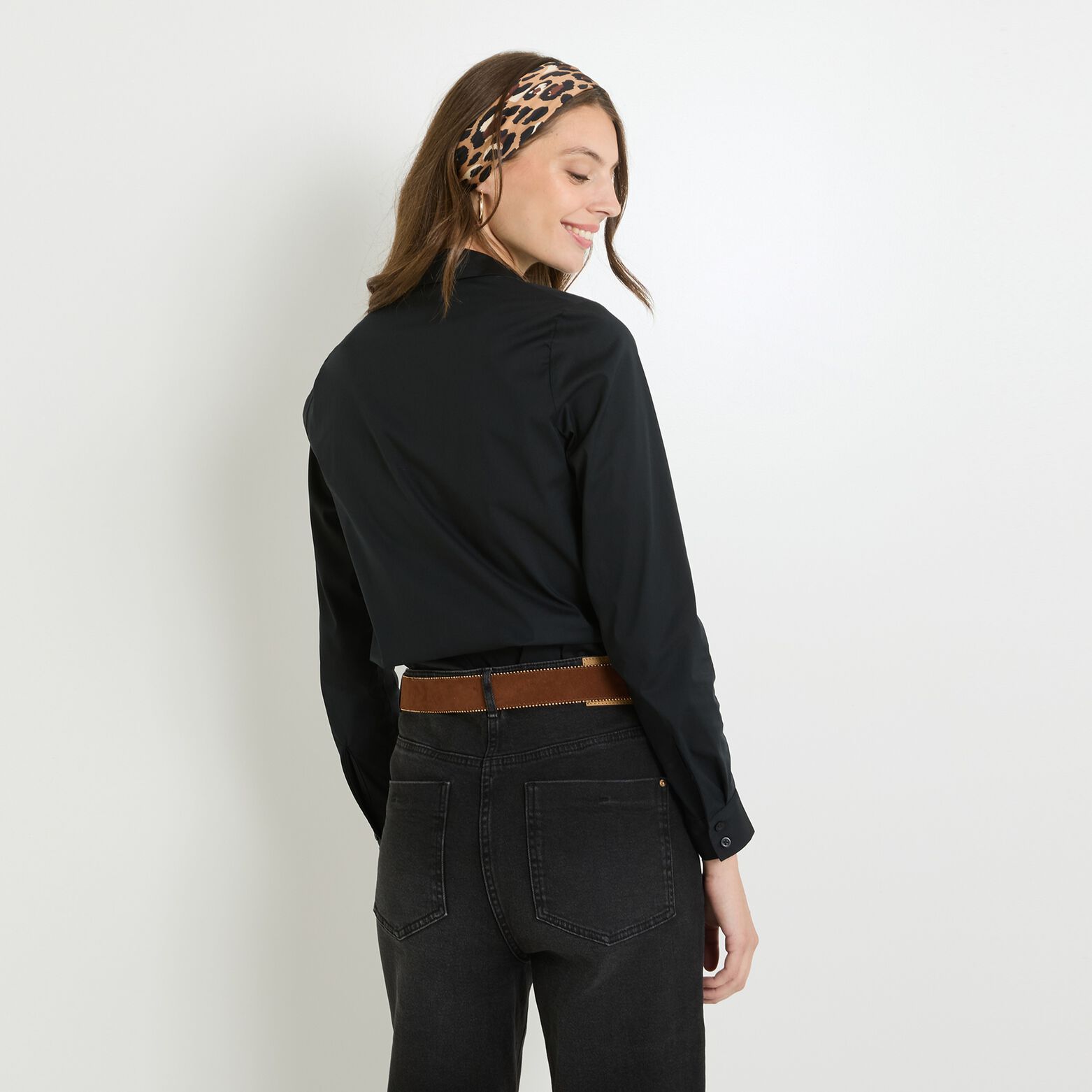 Chemisier structuré femme
